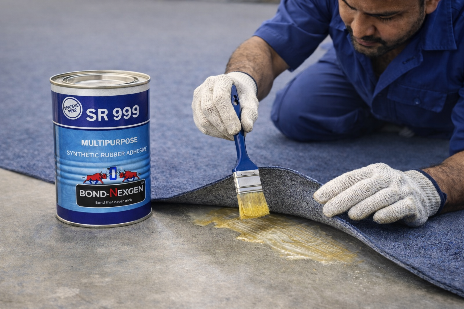 SR Adhesive Application